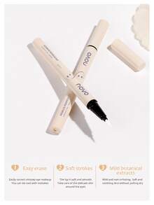 NOVO Pulpen Penghapus Riasan Mata Ujung Halus Tahan Air, Lembut dan Tidak Iritasi, Ideal untuk Memperbaiki Kesalahan Eyeliner, Sempurna untuk Riasan Ulang Saat Bepergian - 01# Pena Penghapus Riasan - View 5