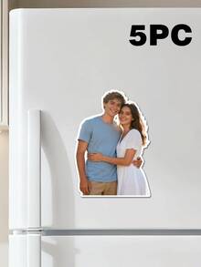 Custom Photo Fridge Magnets, Personalized Shaped Fridge Magnets, Family Holiday Memories, Summer Vacation Souvenirs, Travel Photo Magnets, Kitchen Decor, Housewarming Gifts, Pet Photo Magnets - Multi-colored Irregularly Shaped Refrigerator Magnets - View 15