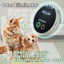SOKANY Pet Odor Eliminator Indoor Deodorizer USB/Battery Dual Power (Battery Not Included) Ozone Active Odor Decomposition, Ultra Quiet, Mini Space-Saving, Wall-Mountable, Suitable For Pet Litter Box/Car/Indoor - Black - View 4