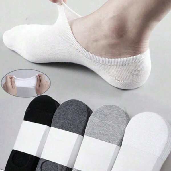 20/10/5/1 Par de Calcetines Invisibles para Hombre - Calcetines de Barco Delgados y Casuales, Calcetines para Hombre, Calcetines para Mujer, Calcetines Negros, Calcetines Blancos, Cómodos y Planos, Adecuados para Uso Diario, Vacaciones, Actividades al Aire Libre y Ocasiones de Negocios - Zapatos de Uso Casual de Oficina, Adecuados para el Verano, Calcetines Cortos, Calcetines Cortos para Hombre, Regalo para Hombre, Regalo del Día del Padre, Regalo para Hombre