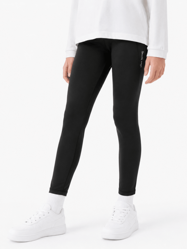Balabala 2026 Girls' Summer Yoga Pants, UV Protection, Soft And Comfortable Cotton Fabric, Suitable For Daily Casual Activities