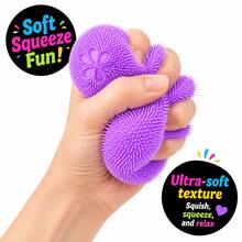 1pc Squeeze Ball Stress Relief Toy, Press And Bounce Back Decompression Ball, Venting Tool, Soft Rubber Sensory Training Toy Game For Kids And Adults - Multicolor - View 2
