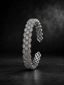 1pc French Court Style Elegant Exquisite Women's Bracelet, Versatile Daily Wear & Party Jewelry - Bracelet - View 4