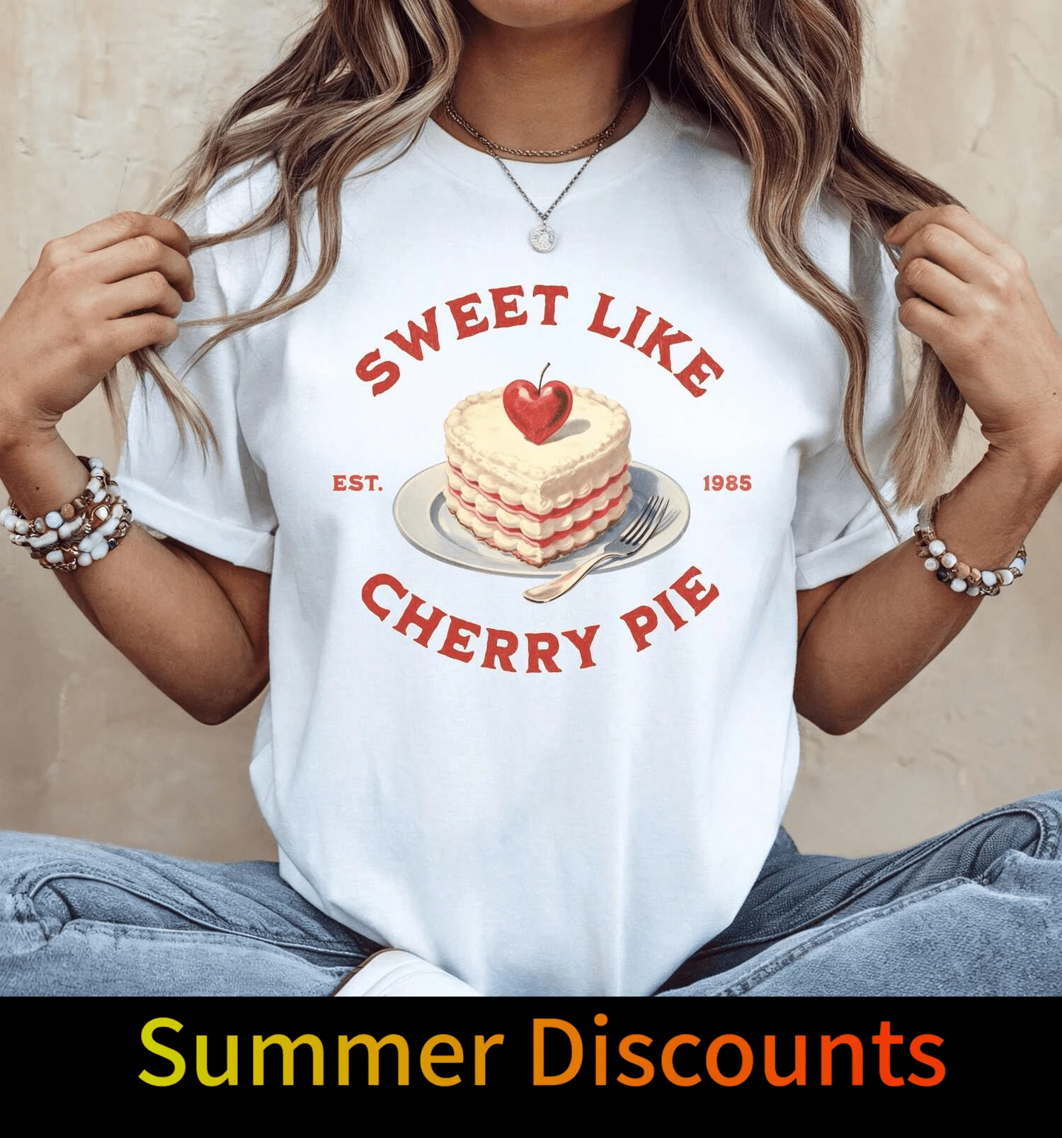 Women T-Shirts - White - View 1