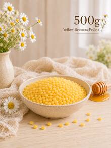 100g/200g/500g/1000g 黃色蜂蠟顆粒，DIY蠟燭製作原料，手工蠟燭，芳香療法蠟燭製作，蠟熔手工藝項目，手工皂製作材料，護唇膏製作，手工禮品 - 多款式 - 查看 15