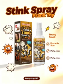 DOWMOO Liquid Stink Prank Spray, Long-Lasting Odor Gag Toy, Suitable For April Fools' Day And Party Jokes - Multicolor - View 4