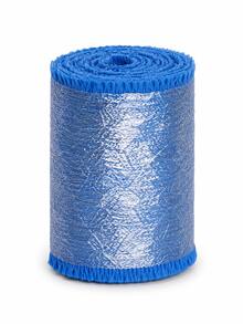 1 Roll Multi-Color Silk Chiffon Ribbon, 1.5 Inch X 4.92 Yards, Frayed Edge Shiny Satin Ribbon, Suitable For Wedding Bouquet Packaging, Gift Box Wrapping, Cake Decoration, Hair Bow DIY Crafts, Bridal Invitation Cards, Party And Holiday Decoration Supplies - Gold Foil Chiffon Ribbon - View 14
