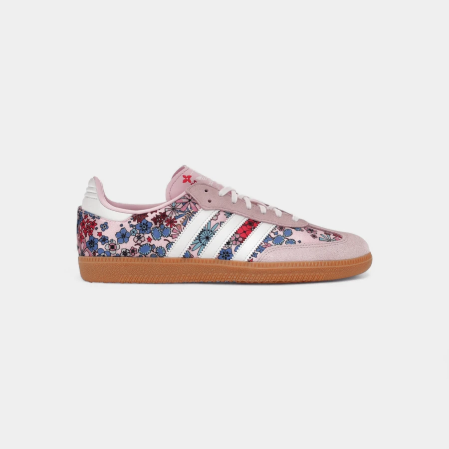Adidas Samba OG Liberty London Clear Pink Floral (GS) - Hot Pink - View 1