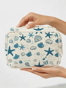 Neue Ouchie Pouch Aufbewahrungstasche Medizinischer Koffer/Kulturtasche/Reiseutensilien Tasche, farbenfrohes Design, geeignet für Medikamente, Kosmetik und Reiseutensilien, zufällig verteiltes bedrucktes Muster - Verschiedenfarbig - Übersicht 4