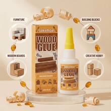 1Pc 30ml/1oz Strong Bonding Wood Glue, Quick Drying & Water Resistant Woodworking Adhesive, High Bond Repair Glue For Solid Wood Furniture & DIY Crafts - Wood Glue for Home Use - View 4