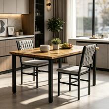 Rustic Brown/Gray Velvet