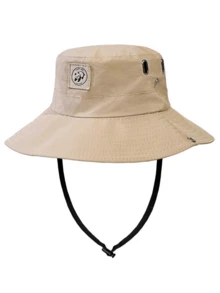 CAMEL CROWN Outdoor Bucket Hat, UV Protection Wide Brim Sun Hat, Denim Hiking Hat For Trekking & Sun Protection - Khaki - View 1
