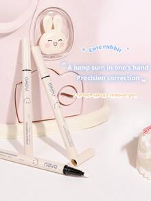 NOVO Pulpen Penghapus Riasan Mata Ujung Halus Tahan Air, Lembut dan Tidak Iritasi, Ideal untuk Memperbaiki Kesalahan Eyeliner, Sempurna untuk Riasan Ulang Saat Bepergian - 01# Pena Penghapus Riasan - View 8