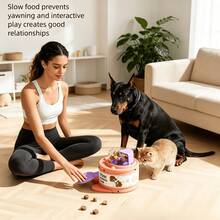 Interactive Toy Without Power Supply, Keeps Cats And Dogs Active And Controls Daily Food Intake - Multicolor - View 4
