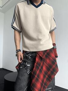 1件新款格紋遮臀裙，時尚百褶裙，可搭配A字裙或迷你裙，裙襬遮臀，遮臀內裙，半身長裙，適合日常穿著與瑜伽 - 彩色 - 查看 6
