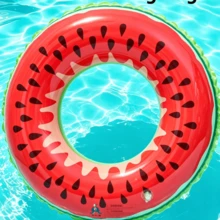 1pc Inflatable Fruit Shaped Floating Swim Ring, Suitable For Adult Summer Pool And Beach Party, Perfect Summer Gift, Floating Lounge Chair, Multi-Functional Water Hammock, Great For Adult Vacation And Leisure - A - View 5