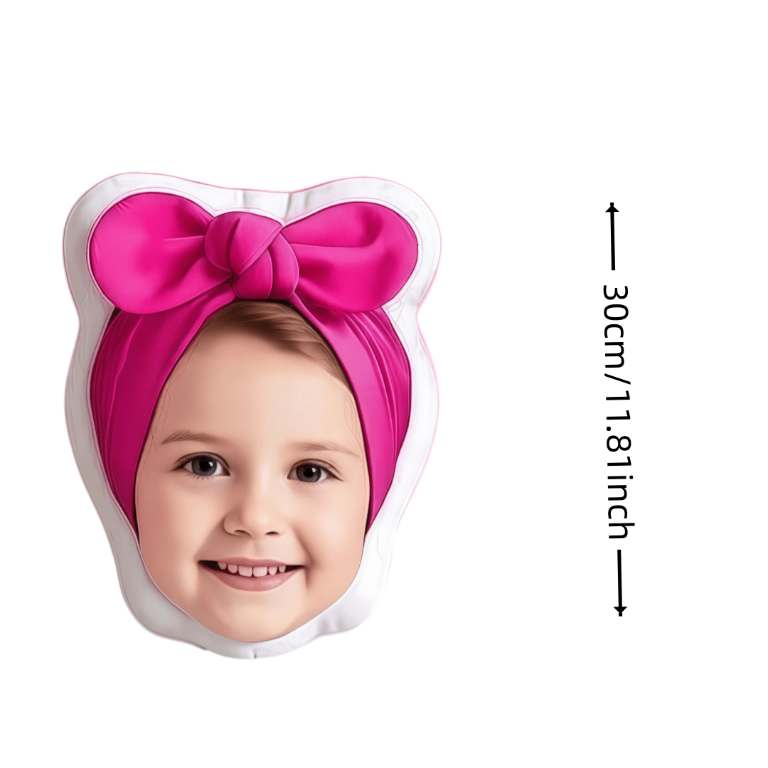 1pc Customizable Photo Pillow Bath Cap Head Cover Design Personalized Fun Couple Photo Pillow - Custom Double-Sided Printed Photo, Soft And Interesting Fabric, Ideal Gift For Birthdays And Holidays, Breathable, Suitable For Her, Him, It, Boyfriend, Girlfriend, Mom, Dad, Family, Friends, Anniversary, Mother's Day, Birthday, Valentine's Day Gift Pillow, Casual Fashion Design - Upload Photos and Customize B - View 16