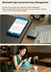 Philips VTR6500 Voice Recorder HD Recording Digital Noise Reduction AI Summary Magnetic Recording To Text - View 7