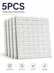 [3D Wall Tiles] 1/20/50 miếng, miếng dán trần họa tiết gạch XPE tự dính chống nước & chống ẩm, dễ dán & tháo, dễ vệ sinh & tùy chỉnh, phù hợp cho nhà bếp, phòng khách, phòng tắm, hành lang, dày 3mm - Nhiều màu - Xem 26