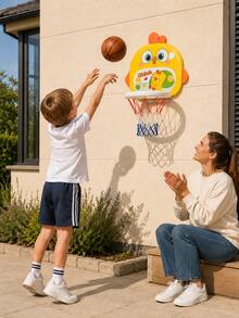 Kids' Indoor Basketball Hoop Toy, Portable And Adjustable In Height, Is The Perfect Birthday Gift For Little Kids, Especially Boys. - Chicken Basketball Set - View 8