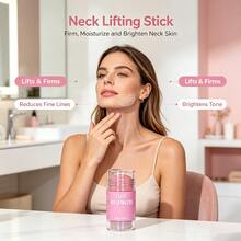 GZE Barra Levanta Cuello 40g/1.41oz Bola Rodante Barra Reafirmante de Cuello Portátil Crema Antienvejecimiento Reafirmante de Cuello Suaviza Líneas del Cuello Levanta la Línea de la Mandíbula - 40g - Ver 10