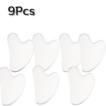 1Pc/3/5/7/9Pcs Heart-Shaped Gua Sha Board, Facial Lifting Beauty Device, Face And Eye Clearing, Full Body Universal Scraping Board, Portable Heart-Shaped Facial Gua Sha Tool - View 15