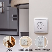 10/20pcs White Outlet Covers, European Style Holeless Socket Protectors - Multicolor - View 7
