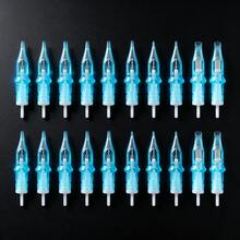 多尺寸圓形一次性紋身針筒針 1RL 3RL 5RL 7RL 9RL 3RS 5RS 7RS 5M1 7M1，紋身用品，紋身套裝 - 藍色 - 查看 7