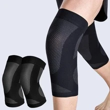 1pc Breathable Knee Brace For Men And Women, Ultra Thin Light Knee Compression Sleeves Made Of High Elastic Fibric For Workout, Exercises. - Multicolor - View 2