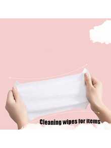 8/16/32/64/128pcs Cute Mini Portable Wet Wipes, Multi-Purpose Cleaning Wipes, Suitable For Travel, Office, Kitchen And Surface Cleaning (Random Style) - Multicolor - View 4