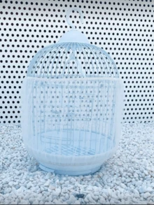 1pc Random Color Elastic Tight-Fitting Encrypted Mesh Bird Cage Cover, Anti-Splash Dust Cover, All-Season Use, Suitable For Birds, Bird Accessories - A - View 5