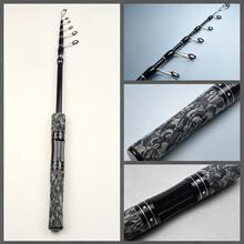 6.07ft UL Trout Rod,Telescopic Carbon Fiber Fishing Rod, Panfish Rod,Lightweight & Portable - Multicolor - View 5