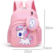 A Cute Astronaut Backpack, Suitable For Boys And Girls In Primary And Middle School. Astronaut Pattern Design, Burden-Reducing And Spine-Protecting Backpack, Including Convenient Small Pockets, A Must-Have For Back To School Season - Multicolor - View 2