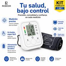 Pulsovital Automatic Digital Arm Sphygmomanometer Black - White - View 6
