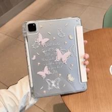 適用於 MatePad SE 11" 平板保護殼，MatePad 保護殼，磁吸式開關，三折平板保護套，智能休眠喚醒，高透明壓克力背板附筆槽，適用於 Redmi Pad 2 11" 平板保護殼，保護殼，適用於 iPad 10代保護殼，適用於 iPad Air 11 保護殼，適用於 iPad 11代保護套 - 彩色 - 查看 4