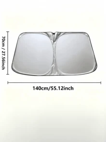 Portable Universal Car Windshield Sunshade - Interior Heat Insulation Front Windshield Cover, Summer Car Front Windshield Sunshade, UV Protection And Heat Insulation Sunshade - Car Sunshade - View 9