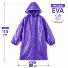 Reinforced And Reusable Kids' Waterproof - Purple - View 2