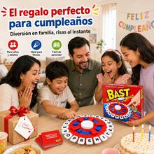 Juego Educativo Interactivo del Alfabeto con 36 Tarjetas | 2 Modos de Juego Fiesta, Regalo Infantil para Navidad y Cumpleaños, Niños Mayores de 3 Años - Rojo - Ver 4