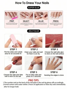 24pcs Short Oval Polka Dot Press-On Nail Set, Includes 1 Nail File, Polka Dot Nails Make Your Fingertips Shine, Suitable For Parties, Balls And Daily Wear - Multicolor - View 7