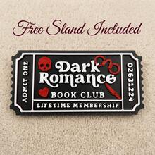Book Club Decorative Ticket Tokens - 8 Unique Aesthetic Scroll Style Decor, Suitable For Bookshelves, Desks And Reading Corners, Durable Plastic Collectible Tokens, Perfect Gift For Book Lovers And Readers - A - View 19