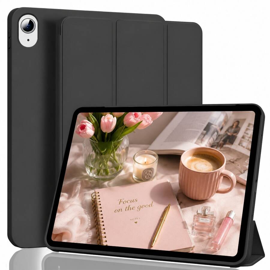 1件黑色蜂巢紋PU皮革平板電腦保護殼,相容 iPad A16 11代 2025 11吋、Mini 6/7 8.3吋、10/9/8/7 10.2吋、Air 4/5/6/7 10.9/11吋、Pro 11吋,Galaxy Tab A9/A11/A9+/A8/A7 Lite/S6 Lite,全機身保護套,附軟 TPU 背殼、可折疊支架與自動休眠/喚醒 - 黑色 - 查看 1