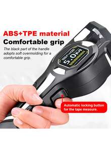 High Precision Laser Tape Measure Distance Meter, USB Rechargeable, Practical Measurement And Design Tool, Multi-Function Laser Tape Measure For Horizontal Measurement, 5M Handheld Electronic Ruler, Suitable For Indoor Decoration And Construction - A - View 8