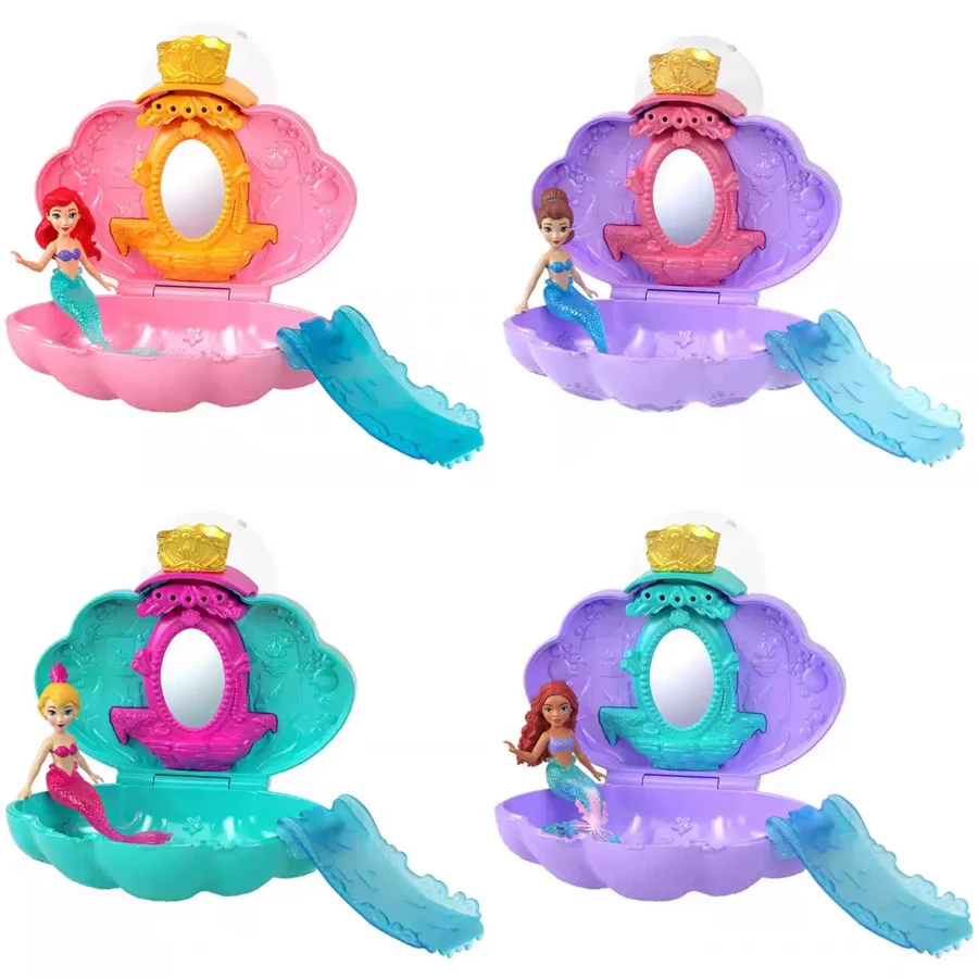 Mattel Princess Mini Doll Bath Time Doll Set Blind Box Surprise Soap Box Doll Gift For Girls - Multicolor - View 1
