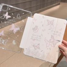 適用於 MatePad SE 11" 平板保護殼，MatePad 保護殼，磁吸式開關，三折平板保護套，智能休眠喚醒，高透明壓克力背板附筆槽，適用於 Redmi Pad 2 11" 平板保護殼，保護殼，適用於 iPad 10代保護殼，適用於 iPad Air 11 保護殼，適用於 iPad 11代保護套 - 彩色 - 查看 7