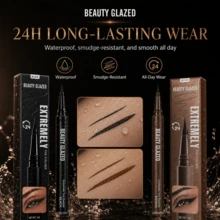 beauty glazed 防水霧面眼線筆，高顯色、防暈染、全天持久，滑順精準，打造大膽多變的眼妝，適合日常與派對妝容 - brown - 查看 6