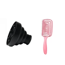 1 Set Foldable Silicone Hair Dryer Diffuser Attachment, Portable Universal, Helps Reduce Frizz And Enhance Curls, Suitable For Curly, Wavy Or Voluminous Hair, Heat Resistant Lightweight Compact, Perfect For Travel, Home Or Salon Use - Multiple Styles - View 15