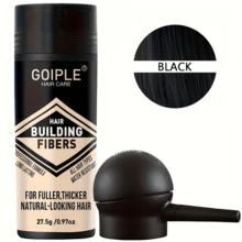 Goiple Hair Fiber Concealer Powder 27.5g With Spray Pump Nozzle, Fills Bald Spots And Thinning Areas, Instantly Adds Volume And Density, Natural Seamless Look, Unisex, Suitable For Daily Styling - Multicolor - View 9