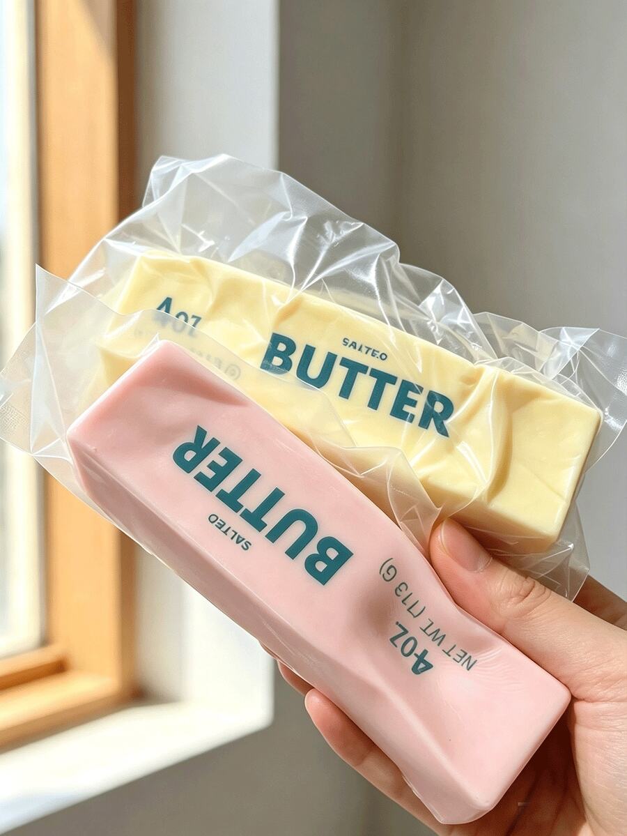慢回彈奶油棒,柔軟可擠壓彈性起司棒,新奇商品,適合節日、生日、聖誕節和派對的完美禮物 - 新款 - 查看 1