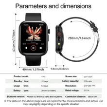 AQMWWG Jam Tangan Pintar Olahraga yang Ditingkatkan dengan Fungsi Senter, Notifikasi Panggilan/Pesan Nirkabel/Berbagai Mode Olahraga/Kamera, Musik, Alarm, Cuaca, Wallpaper yang Dapat Disesuaikan, Desain Modis, Layar Definisi Tinggi, Cocok untuk Penggunaan Sehari-hari dan Hadiah Liburan. - View 6
