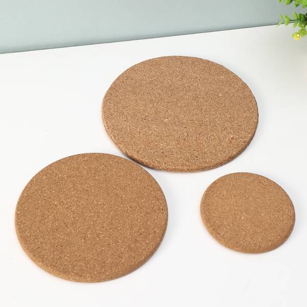 1pc Wooden Round Potholder